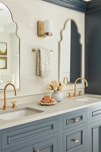 Arrondi Stainless Steel Golden Champagne Towel Bar 20