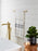 Arrondi Stainless Steel Golden Champagne Towel Bar 21