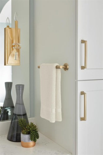 Arrondi Stainless Steel Golden Champagne Towel Bar 26