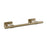 Bronx Zinc & Stainless Steel Golden Champagne Towel Bar 1