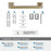Mulholland Zinc & Stainless Steel Golden Champagne Towel Bar 7