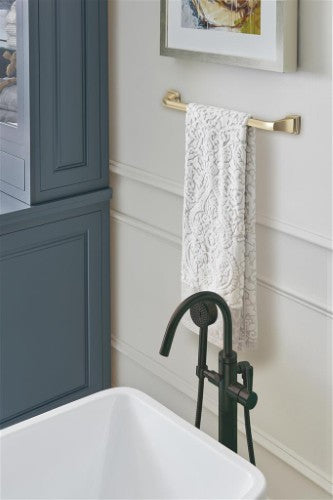 Revitalize Zinc & Stainless Steel Golden Champagne Towel Bar 8