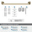 Revitalize Zinc & Stainless Steel Golden Champagne Towel Bar 5