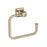 Mulholland Zinc Golden Champagne Towel Ring 1