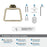 St. Vincent Zinc & Stainless Steel Golden Champagne Towel Ring 3