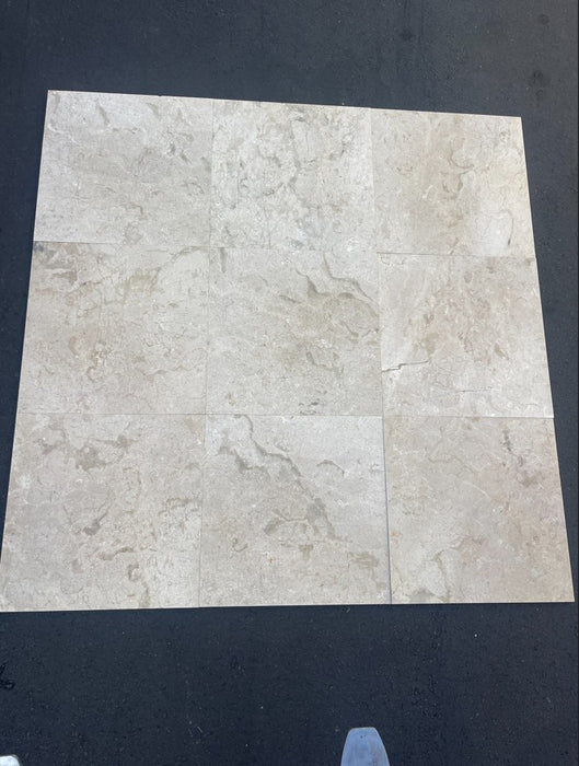 Golden Sand Marble Tile Brushed 2