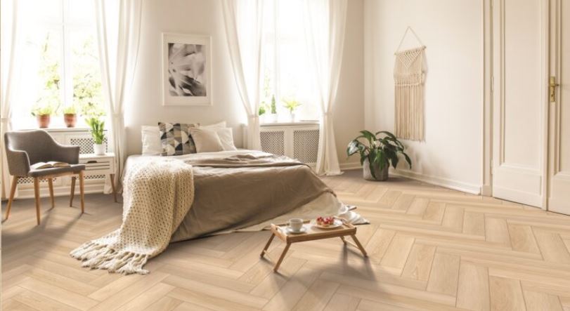 Cortona Plus Blue Vinyl Grain Mill Luxury Vinyl Plank Urethane 2