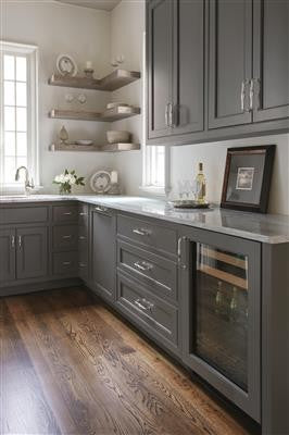 Granby Zinc Polished Nickel Cabinet Pull 17