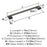 Riva Zinc Graphite Cabinet Pull 17