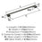 Riva Zinc Graphite Cabinet Pull 18