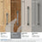 Westerly Zinc Graphite Cabinet Pull 32
