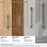 Westerly Zinc Graphite Cabinet Pull 34