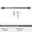Westerly Zinc Graphite Cabinet Pull 22