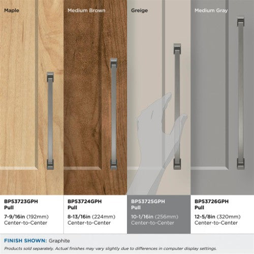 Westerly Zinc Graphite Cabinet Pull 29