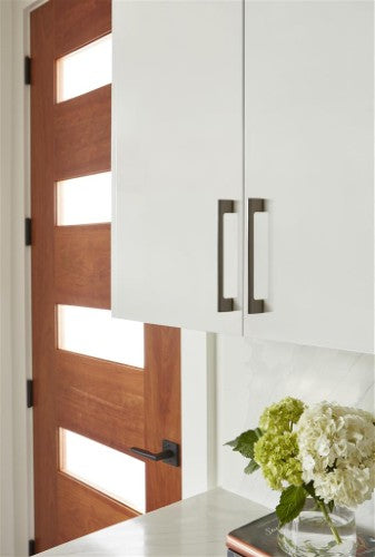 Riva Zinc Graphite Cabinet Pull 27