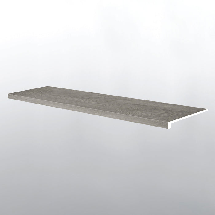 XL Prescott Grayton Luxury Vinyl Moulding / Trim - 12" x 47.25" Stair Tread Eased Edge