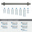 Davenport Zinc Gunmetal Appliance Pull 5