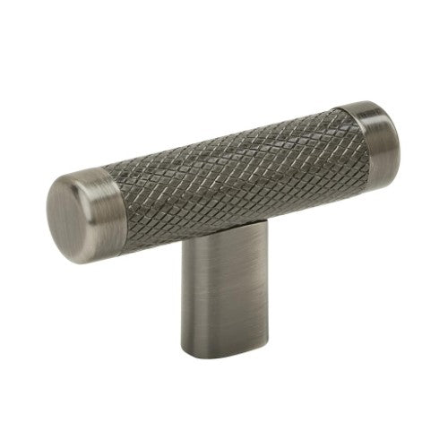 Bronx Zinc & Stainless Steel Gunmetal Cabinet Knob 1
