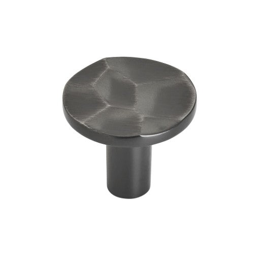 Kamari Zinc Gunmetal Cabinet Knob 1