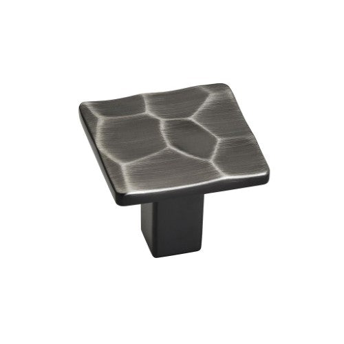 Kamari Zinc Gunmetal Cabinet Knob 2