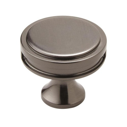 Oberon Zinc Gunmetal Cabinet Knob 1
