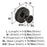 Oberon Zinc Gunmetal Cabinet Knob 3