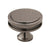 Oberon Zinc Gunmetal Cabinet Knob 2