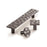 Kamari Zinc Gunmetal Cabinet Pull 6