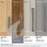 Blackrock Zinc Gunmetal Cabinet Pull 22