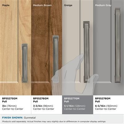Blackrock Zinc Gunmetal Cabinet Pull 23