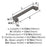 Blackrock Zinc Gunmetal Cabinet Pull 10