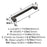 Blackrock Zinc Gunmetal Cabinet Pull 11