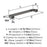 Blackrock Zinc Gunmetal Cabinet Pull 15