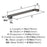 Blackrock Zinc Gunmetal Cabinet Pull 13