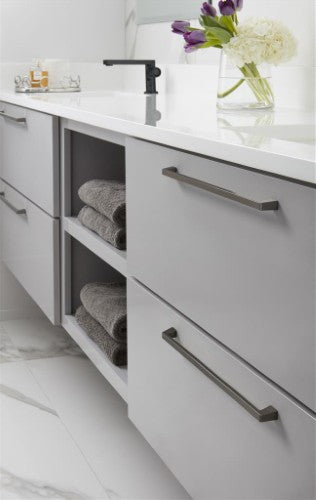 Blackrock Zinc Gunmetal Cabinet Pull 27