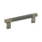 Bronx Zinc & Stainless Steel Gunmetal Cabinet Pull 4