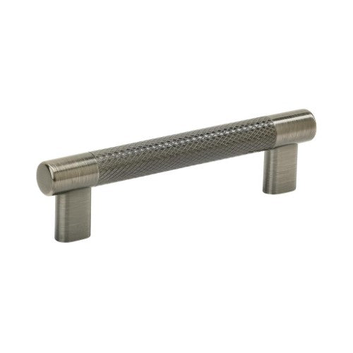 Bronx Zinc & Stainless Steel Gunmetal Cabinet Pull 4