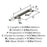 Bronx Zinc & Stainless Steel Gunmetal Cabinet Pull 10