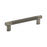 Bronx Zinc & Stainless Steel Gunmetal Cabinet Pull 5