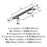 Bronx Zinc & Stainless Steel Gunmetal Cabinet Pull 11