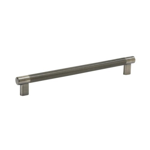 Bronx Zinc & Stainless Steel Gunmetal Cabinet Pull 1