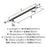 Bronx Zinc & Stainless Steel Gunmetal Cabinet Pull 8