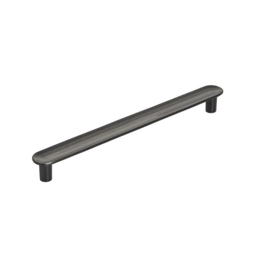 Concentric Zinc Gunmetal Cabinet Pull 4