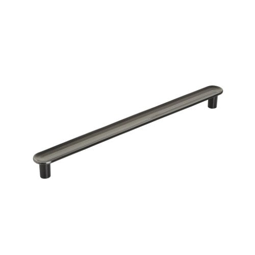 Concentric Zinc Gunmetal Cabinet Pull 5