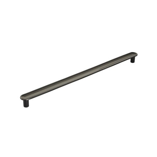Concentric Zinc Gunmetal Cabinet Pull 1