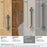 Davenport Zinc Gunmetal Cabinet Pull 22