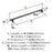 Davenport Zinc Gunmetal Cabinet Pull 15