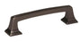 Mulholland Zinc Gunmetal Cabinet Pull 2