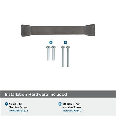 Revitalize Zinc Gunmetal Cabinet Pull 9