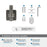 Bronx Zinc & Stainless Steel Gunmetal Hook 3